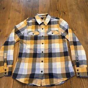 Patagonia Long-Sleeved Organic Cotton Midweight Fjord Flannel Shirt XS #42405